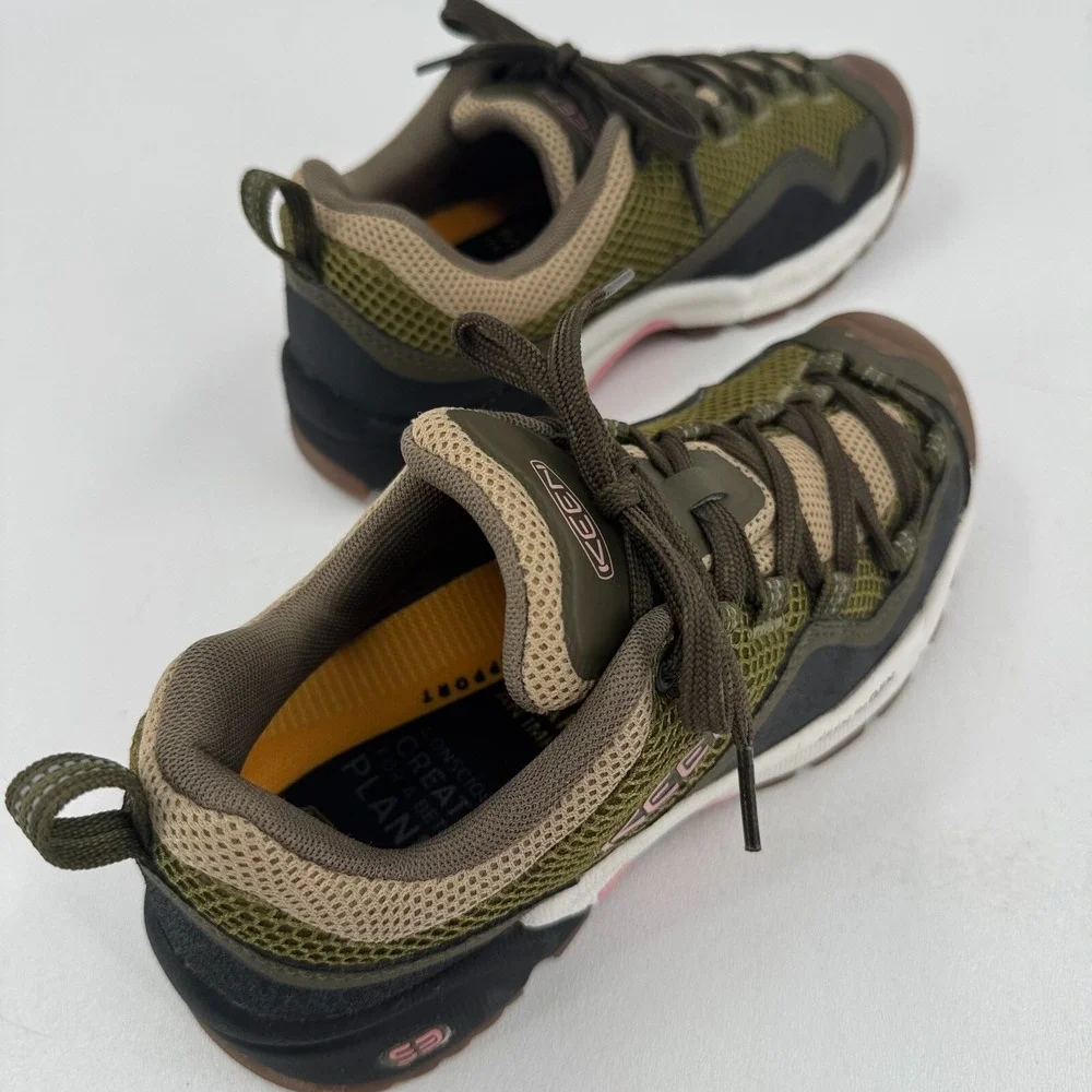 Keen Wasatch Crest Hiking Shoes WOMENS Multicolor Breathable Lace Up Sneakers 6
